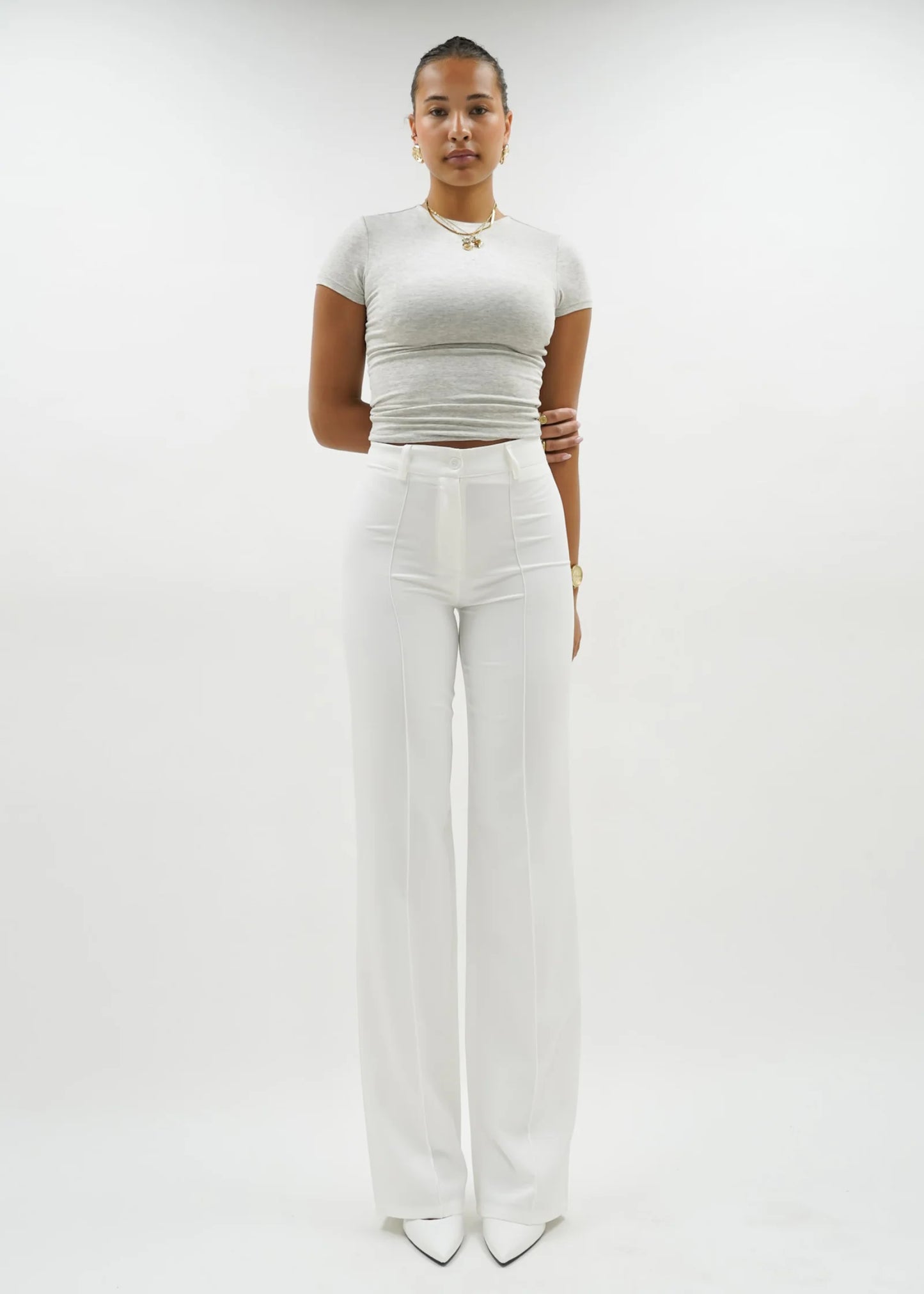 High Waist Wide Leg Pants