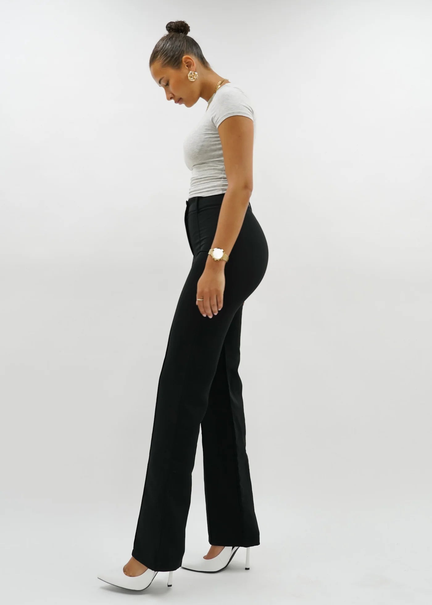 High Waist Wide Leg Pants