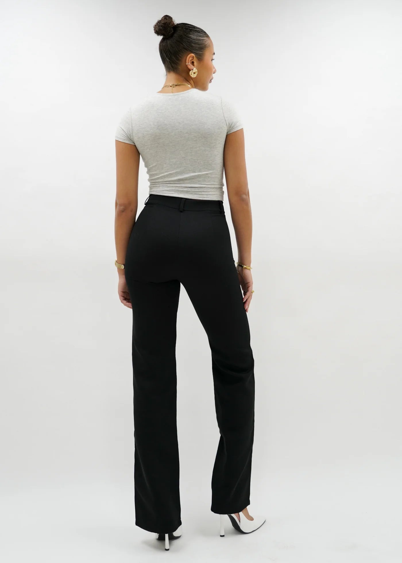 High Waist Wide Leg Pants