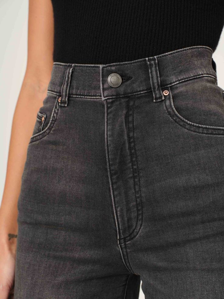 High Waist Wide Leg Jeans
