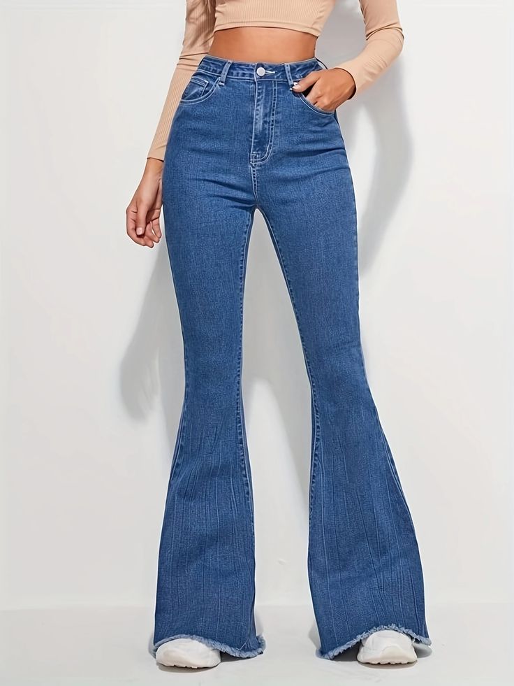 Skinny Flared Jeans