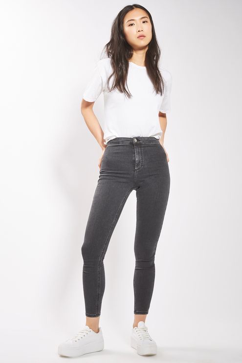 Mid Waist Skinny Jeans