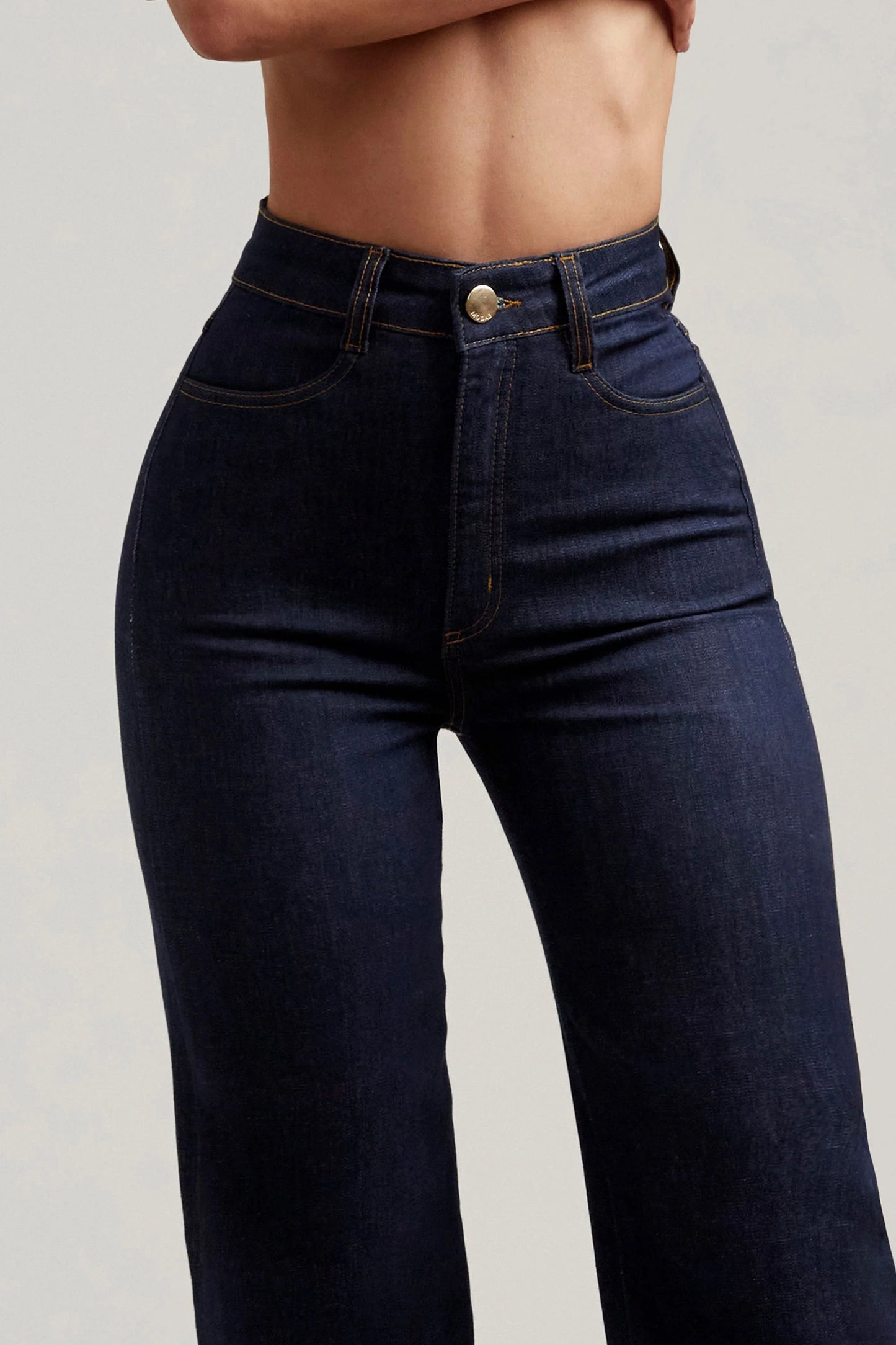 High Rise Wide Leg Jeans