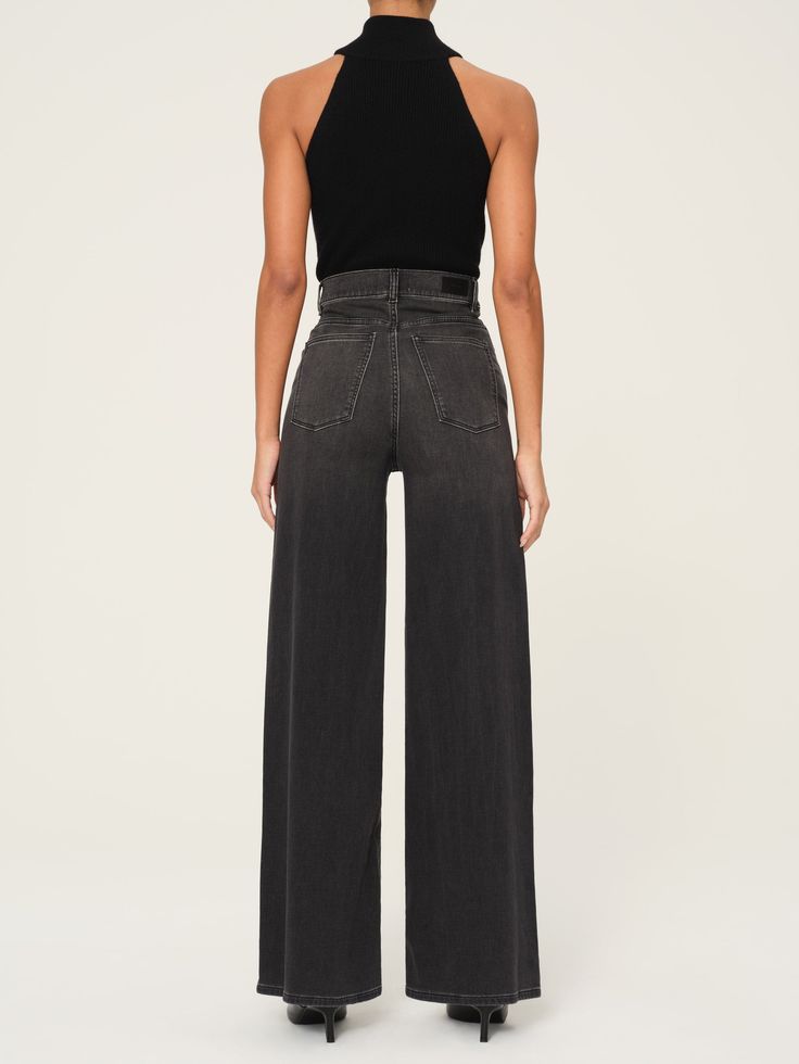 High Waist Wide Leg Jeans