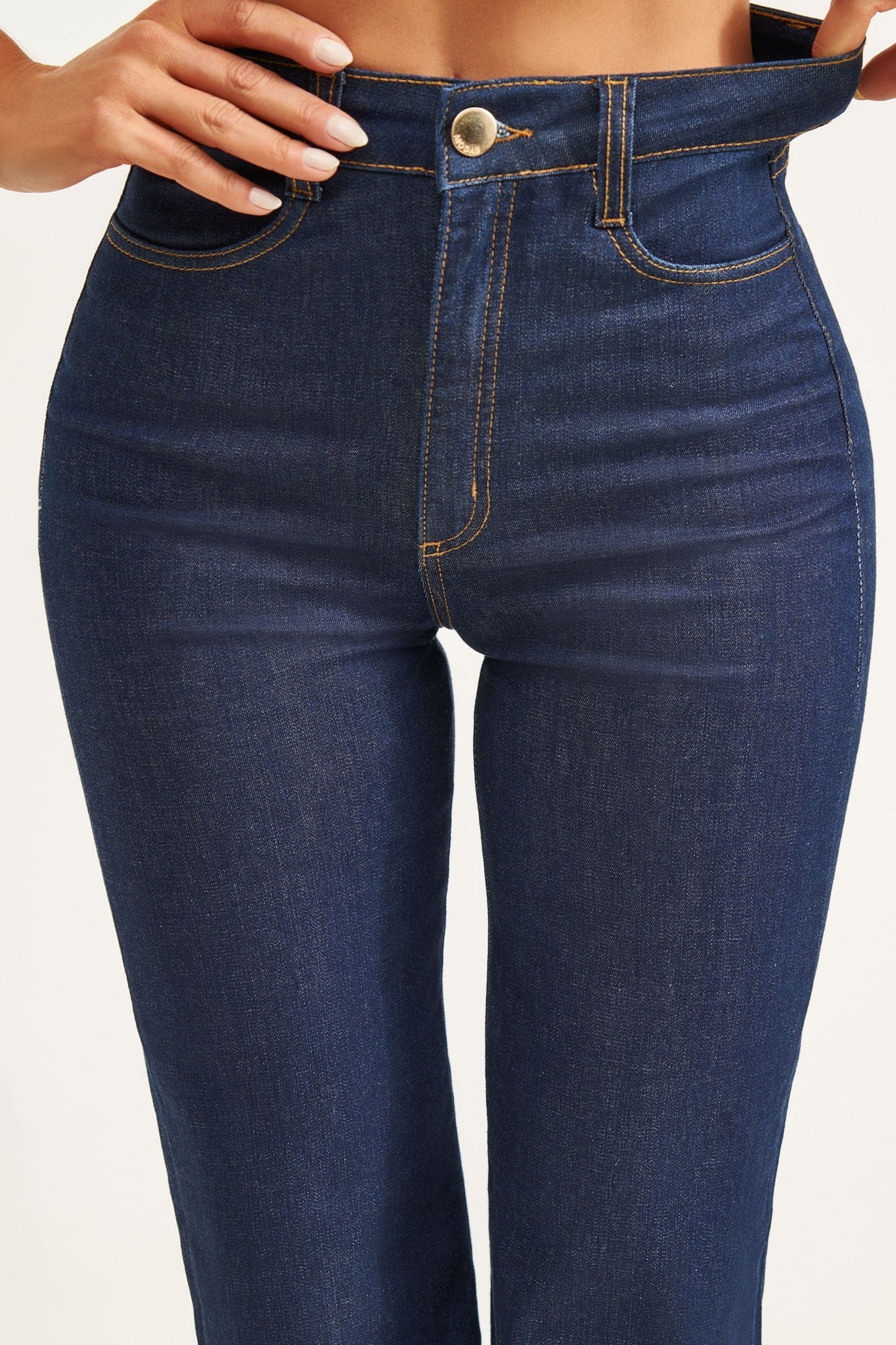 High Rise Wide Leg Jeans