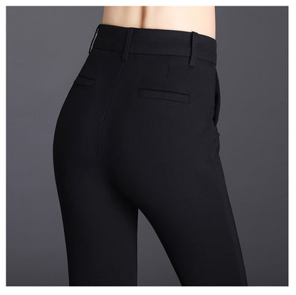 High Waist Slim Trouser