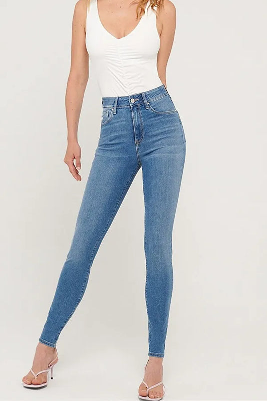 High Rise Skinny Jeans