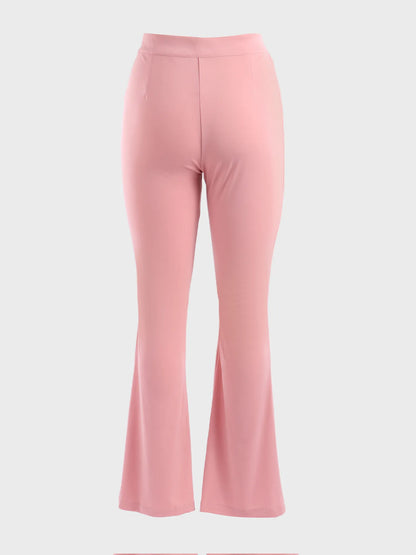 High Waist Slimming Flared Pants