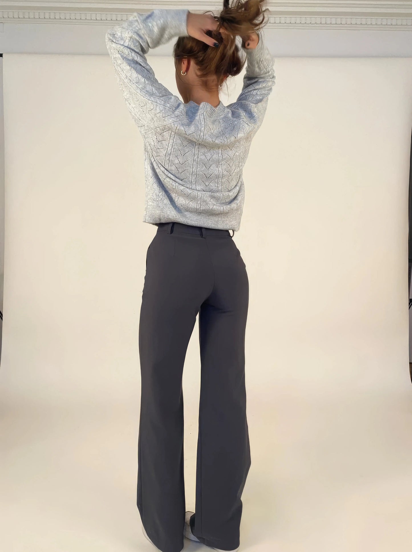 Hight Waist Wide Leg Trousers