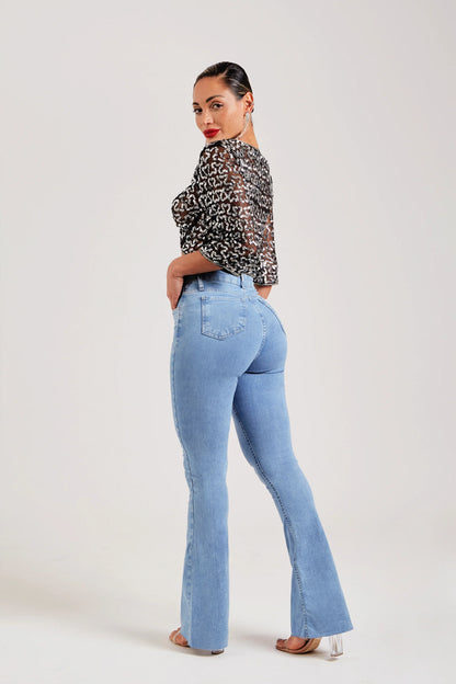 Skinny Flared Jeans