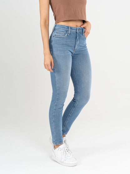 High Waist Skinny Denim Jeans