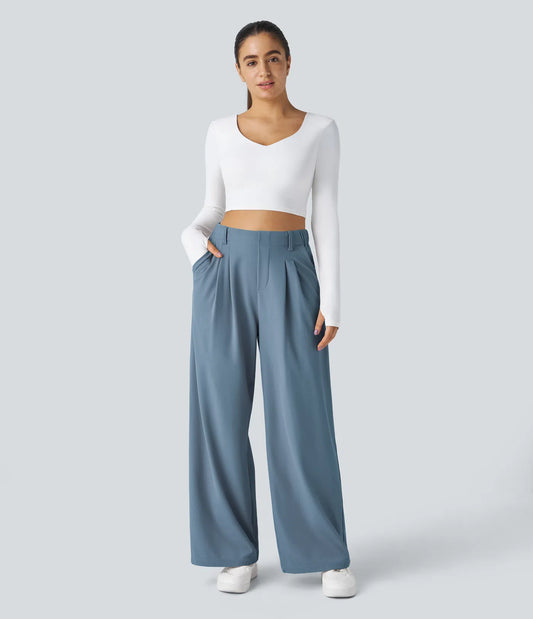 Wide Leg Loose Fit Pants