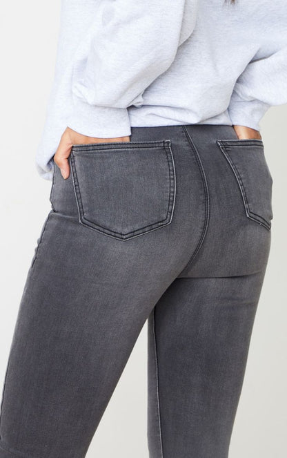 Mid Waist Skinny Jeans
