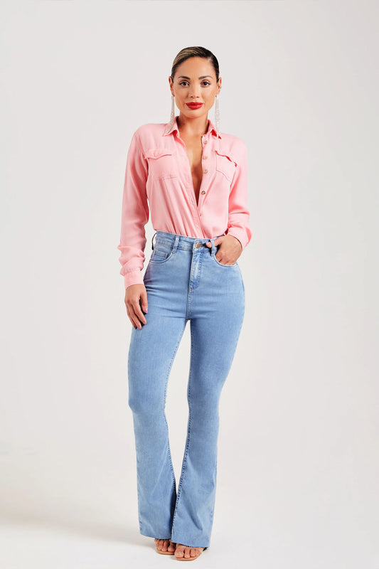 Skinny Flared Jeans