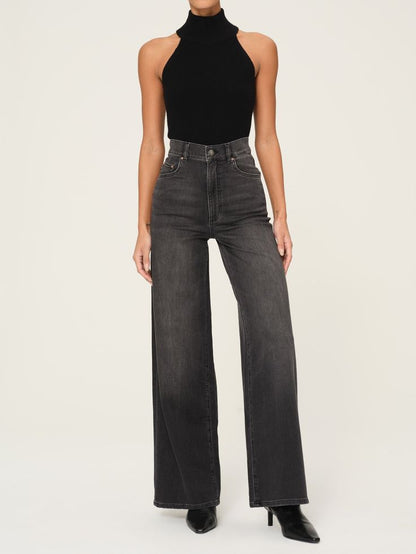 High Waist Wide Leg Jeans
