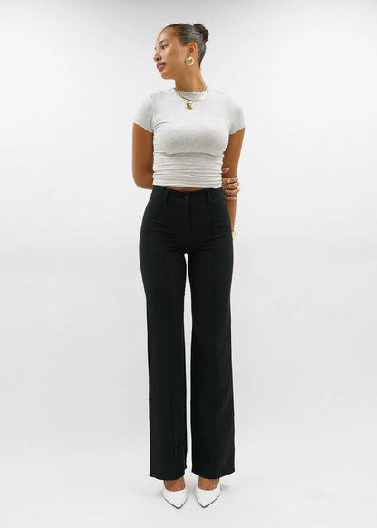High Waist Wide Leg Pants