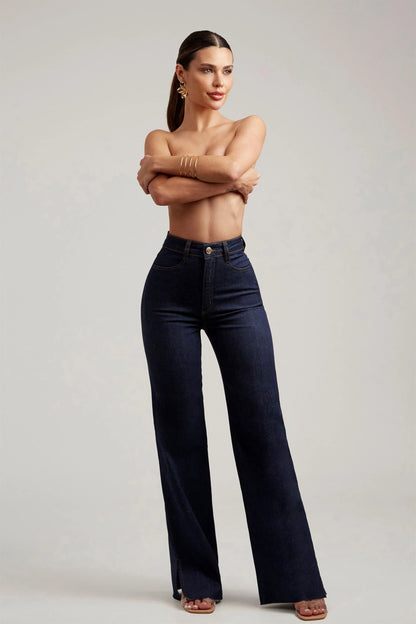 High Rise Wide Leg Jeans