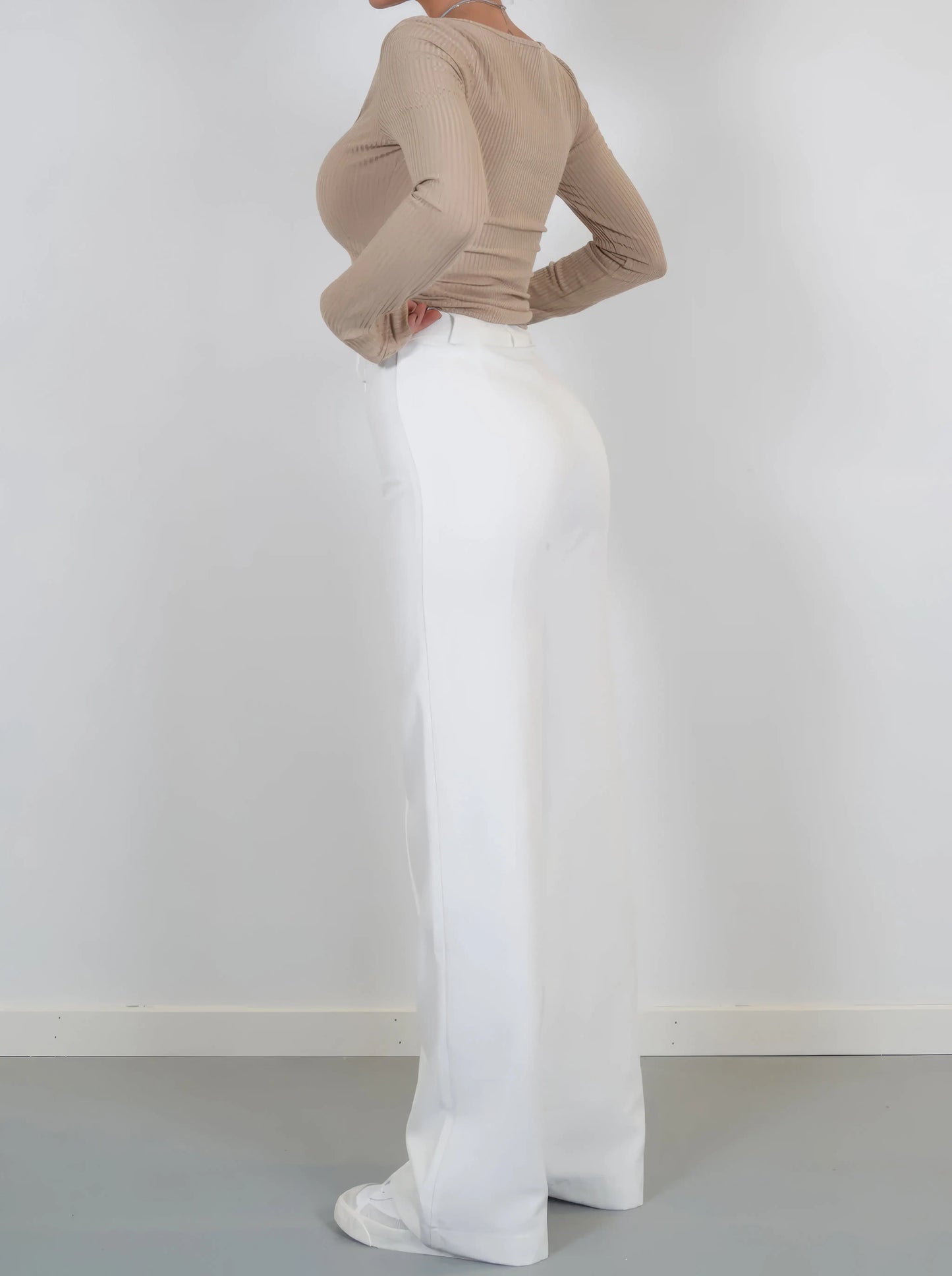 Hight Waist Wide Leg Trousers