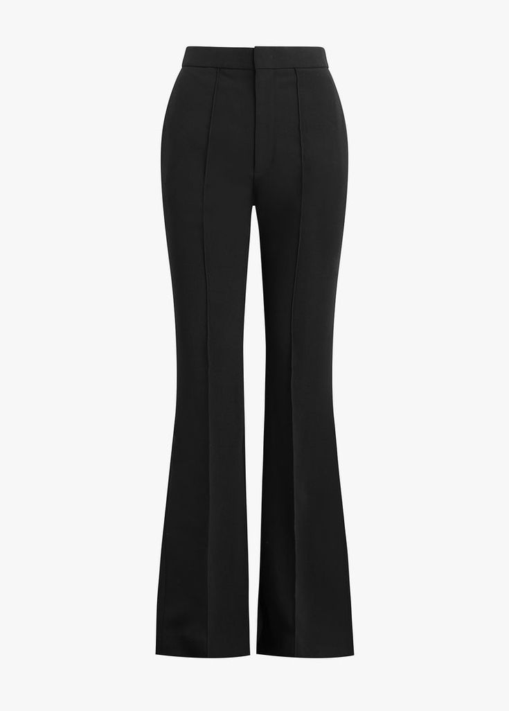 High Waist Slim Trouser