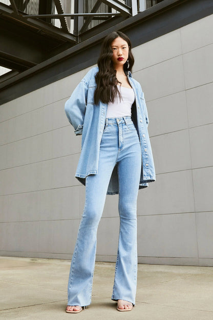 Skinny Flared Jeans