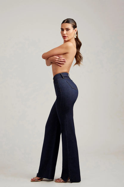 High Rise Wide Leg Jeans