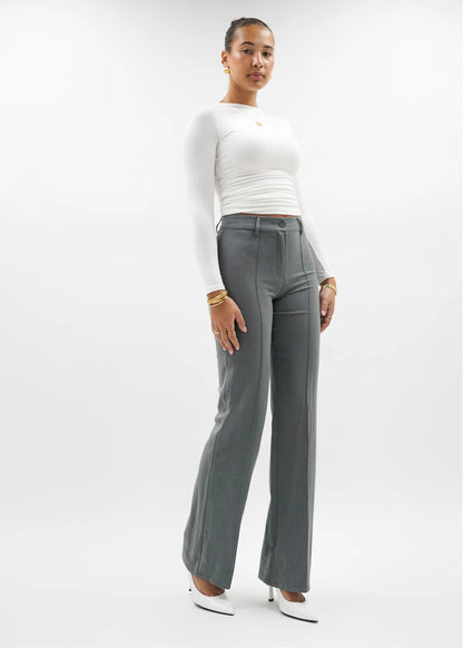 High Waist Wide Leg Pants
