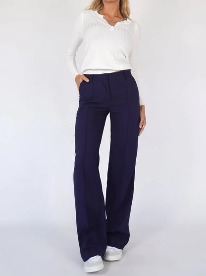 Hight Waist Wide Leg Trousers